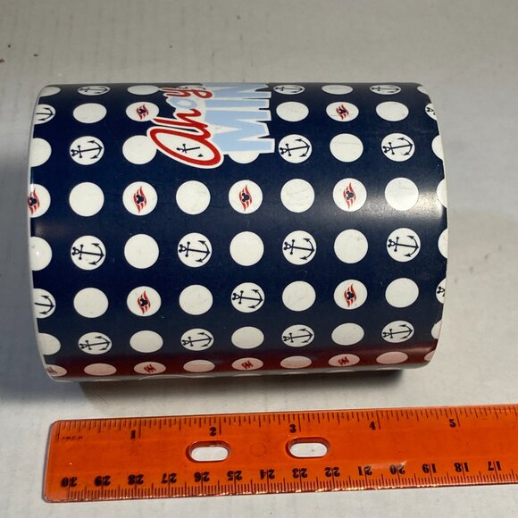 Vintage Disney Cruise Line DCL Minnie Mouse Ceramic Coffee Mug Cup Sailor Ahoy - Picture 10 of 14